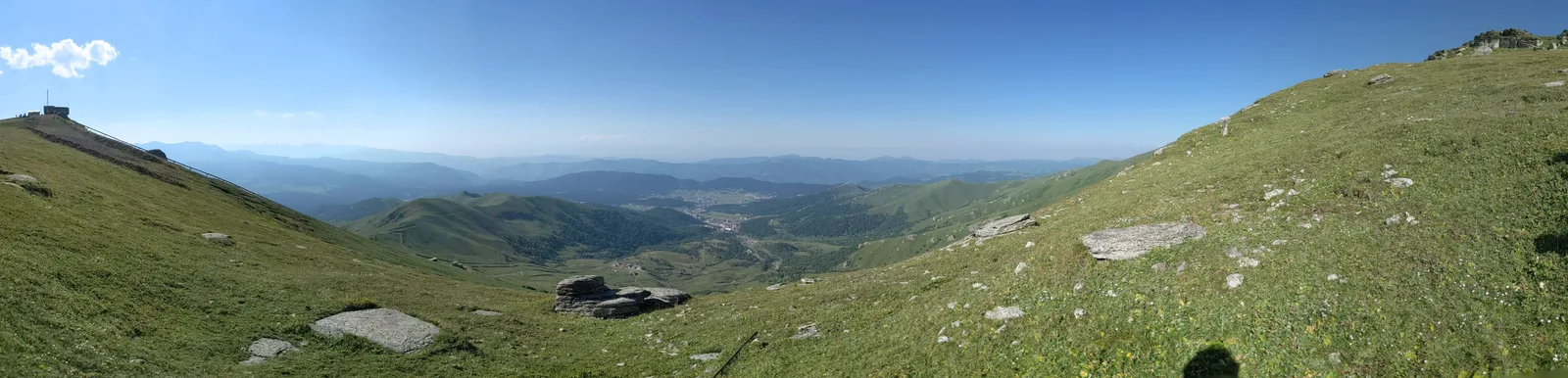 Bakuriani Caucasus Valley Panorama